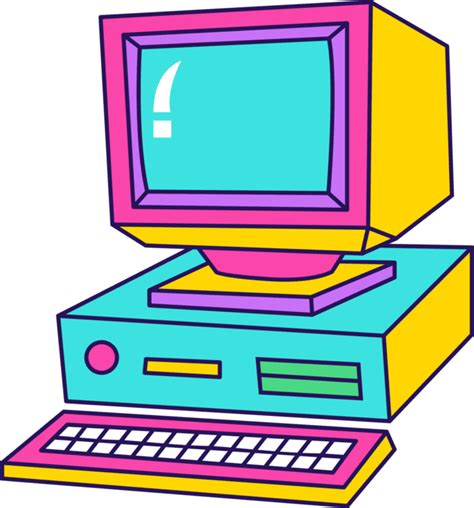 Computer Cartoon PNG 的图像结果