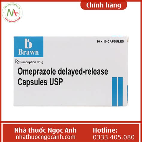 Thuốc Omeprazole Delayed - Release Capsules USP là thuốc gì, giá bao ...