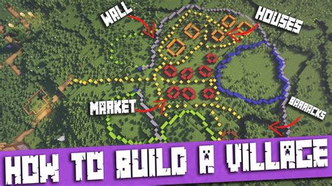 Minecraft Village Layout Tutorial 的图像结果