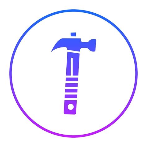 Hammer icon | Premium Vector