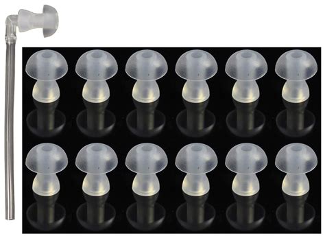 FCS hearing aid domes Ear Tips Silicone Earplug Domes for BTE and ...