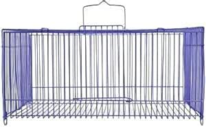 Metal Travel Mini Bird Cage - Best For Love Bird, Parrot, Parakeet ...