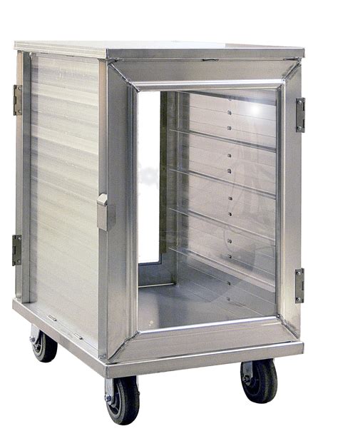 New Age Industrial Room Service Cart with Polycarbonate Doors Model 97 ...