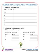 Understanding Multiplication Worksheets | Math activities