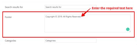 Image result for Copyright Footer Example