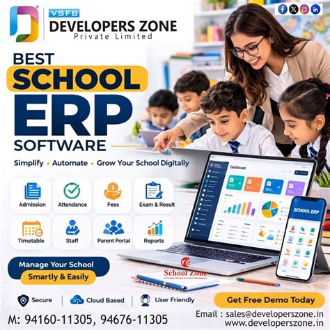 Complete ERP Solution E-School Zone