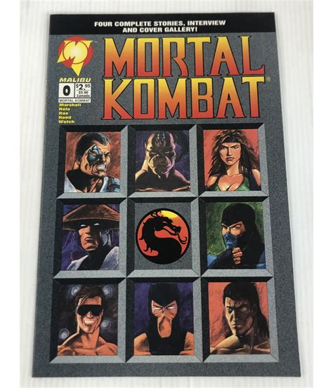 Malibu Comics Mortal Kombat Comic No. 0