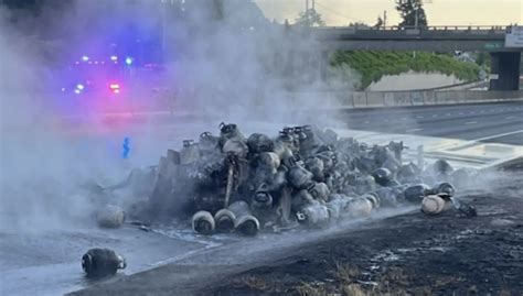 Image result for Propane Cylinders Exploding From Van