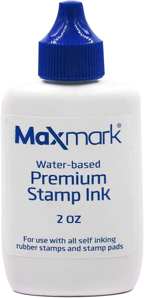 Buy MaxMark Premium Refill Ink for self Inking Stamps and Stamp Pads ...
