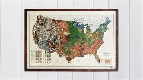 Relief Maps, 3D Maps, Topo Map Art, & More | Muir Way