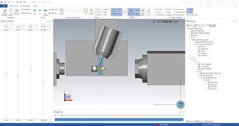 Mastercam Machine Simulation Setup 的图像结果