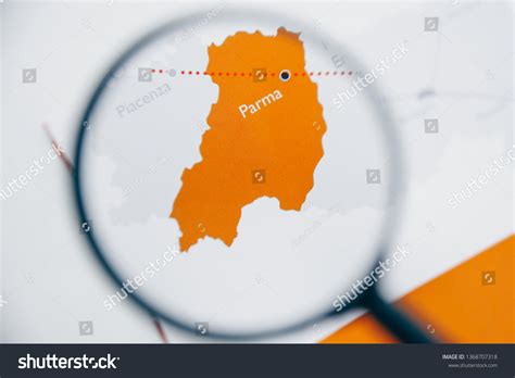 Parma Region Map Italy Concept View Stock Photo 1368707318 | Shutterstock