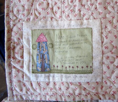 Image result for Examples of Quilt Labels