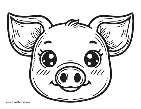 Free Printable Pig Coloring Pages For Kids