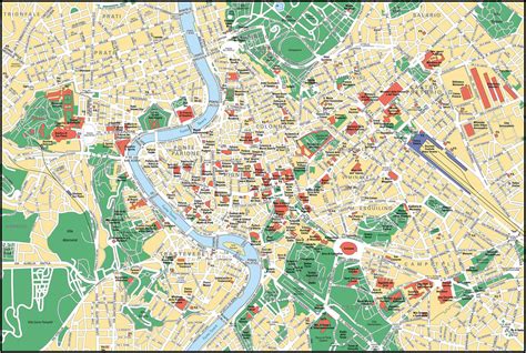 Rome Map - Italy