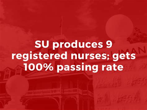 SU produces 9 registered nurses; gets 100% passing rate | Silliman ...