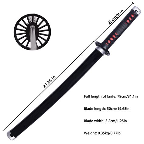 sanshimoxing Cosplay Sword Agatsuma Zenitsu Sword Demon Slayer Sword ...