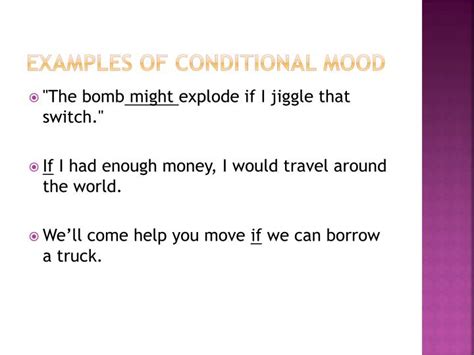 Conditional Mood 的图像结果