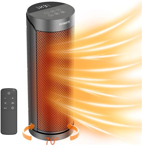 Amazon.com: Portable Space Heater for Indoor Use with Remote - QOWETU ...