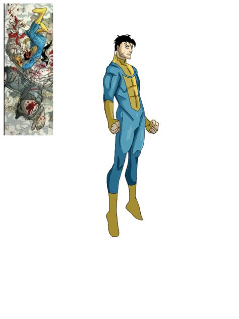 Light Blue suit Mark | Invincible comic, Comic panels, Image comics