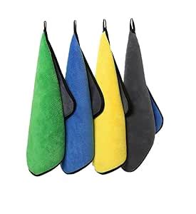 NESTTOOL Microfiber Cloth for Car, Kitchen Cleaning Cloth and Dusting ...
