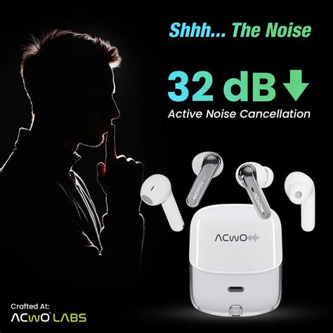 DwOTS Fire ANC & ENC 4 in 1 Earbuds | Unique Earbuds | Bass Mode ...