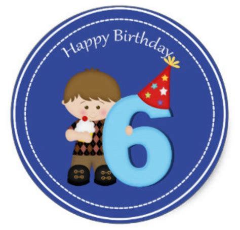 Happy Birthday 6 Year Old Boy Images - Birthday Wishes