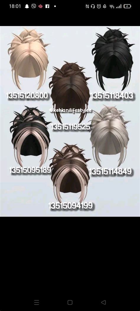 Image result for Code Promo Roblox Cheveux