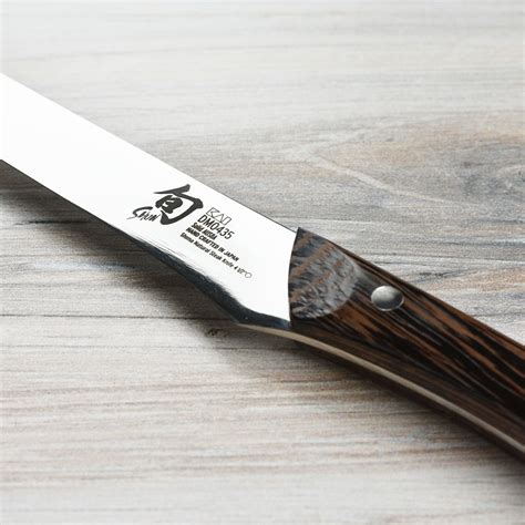 Shun Shima Steak Knife Set - Natural Tagayasan - 4 Piece – Cutlery and More