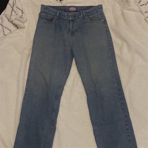 Rangers London straight legged blue jeans! #bluejeans - Depop