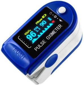 Lionix Pulse Oximete Fingertip LED Display Body Blood Oxygen Monitor ...