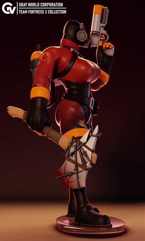Image result for TF2 Fem Pyro Model