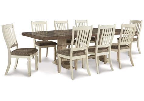 Bolanburg Extendable Dining Table and 8 Chairs