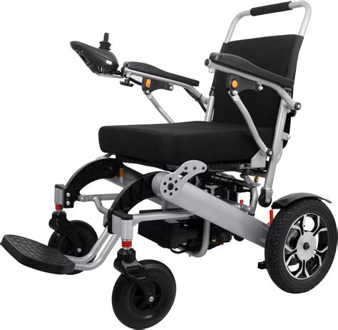 Buy போர்ட்டபிள் எலக்ட்ரிக் வீல்சேர் மடிக்கக்கூடிய இலகுரக சக்தி இயக்கம் ...