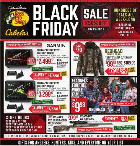 Cabela's Black Friday Ad Sale 2025