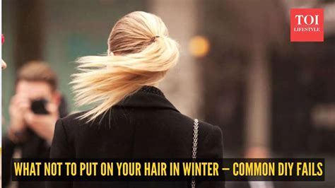 Winter haircare alert: What not to apply to your hair in winter?