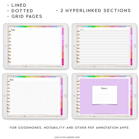 Recipe Template Goodnotes Free