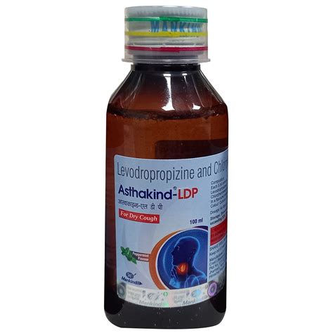 Buy Asthakind-LDP Peppermint Flavour Syrup 100 ml online | Uses, Side ...