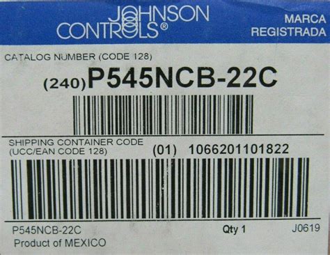 Buy Johnson Controls P545NCB-22C Lube Oil Control, Electronic, 15 Psi ...