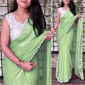 Buy Vijayhanuman Solid/Plain, Self Design Bollywood Viscose Rayon Light ...