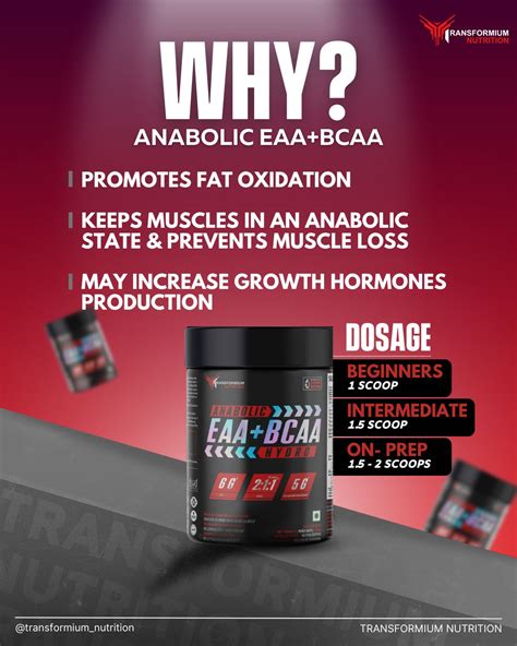 Anabolic EAA + BCAA – Transformium Nutrition