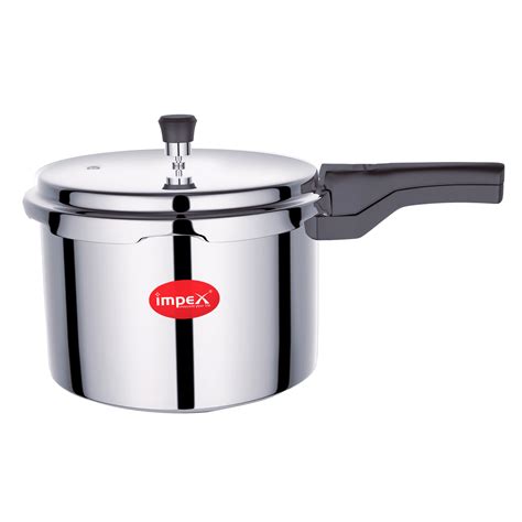 Buy Impex NORMA 3 Liter Aluminium Pressure Cooker With Outer Lid Online ...