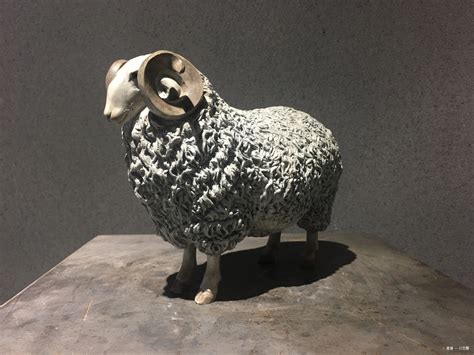 《大美吉羊》，霍健, 2019年金属雕塑 | 衍艺圈 - topart.cn - 专业的艺术社交电商平台