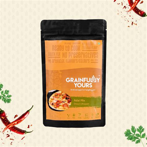 Protein Rich Mix Lentil Adai Dosa Premix – Grainfully Yours