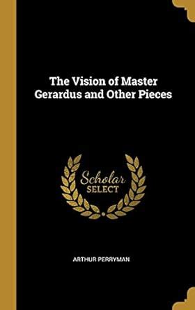 Buy The Vision of Master Gerardus and Other Pieces Book Online at Low ...