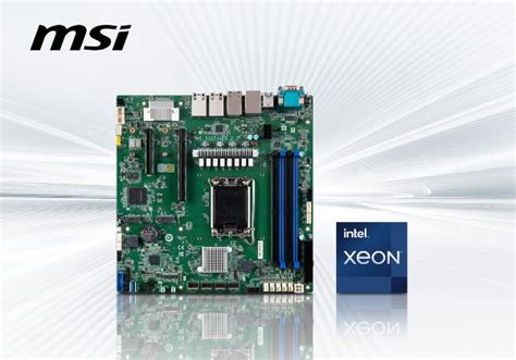 MSI Announces Xeon E-2400-Based Server Platforms - EE Times India