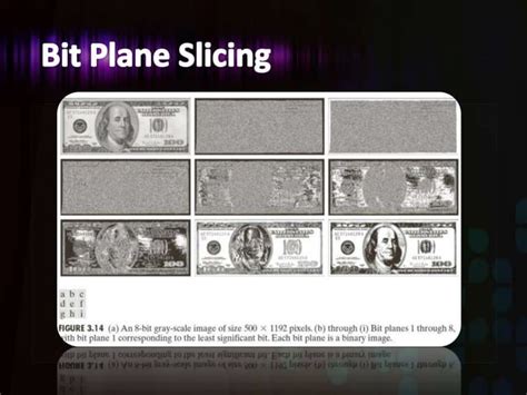 Bit Plane Slicing MATLAB 的图像结果