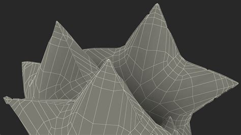 3D Star Shaped Red Balloons Tied to Gift Box | 3D Molier International