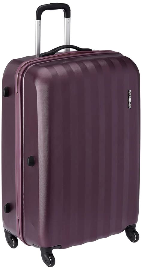 American Tourister Shade Polycarbonate Purple Suitcase (80X (0) 91 003 ...