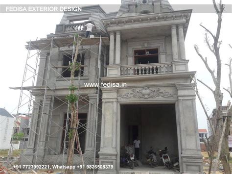 Classic Front Wall Design In Indian House Bale Gede Luxury Villas Small ...